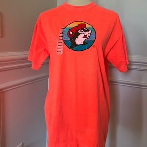 Comfort Colors, fluorescent orange, size M, Buc-we’d T-shirt